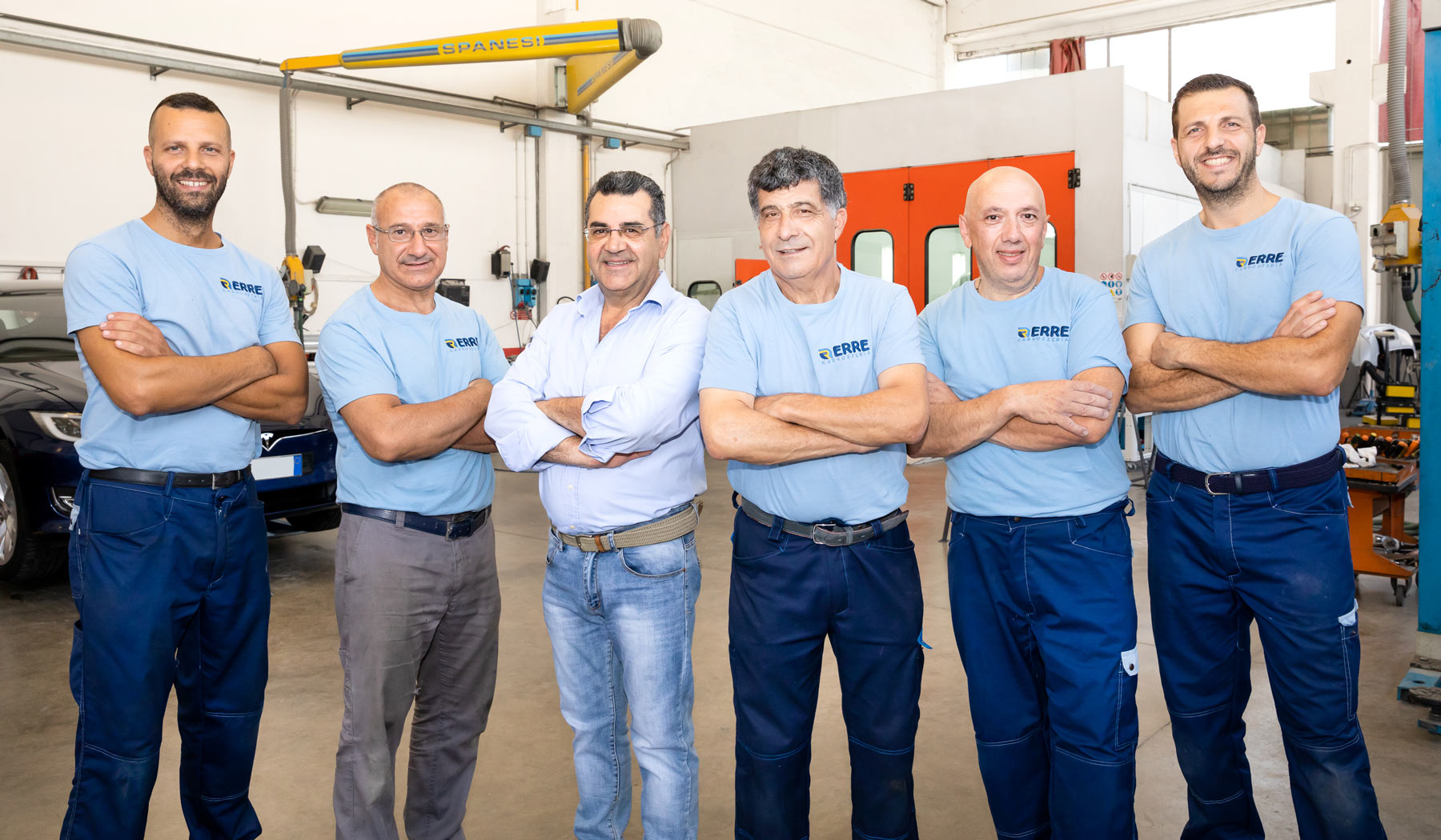 Carrozzeria Erre Vinovo-Garino - lo staff